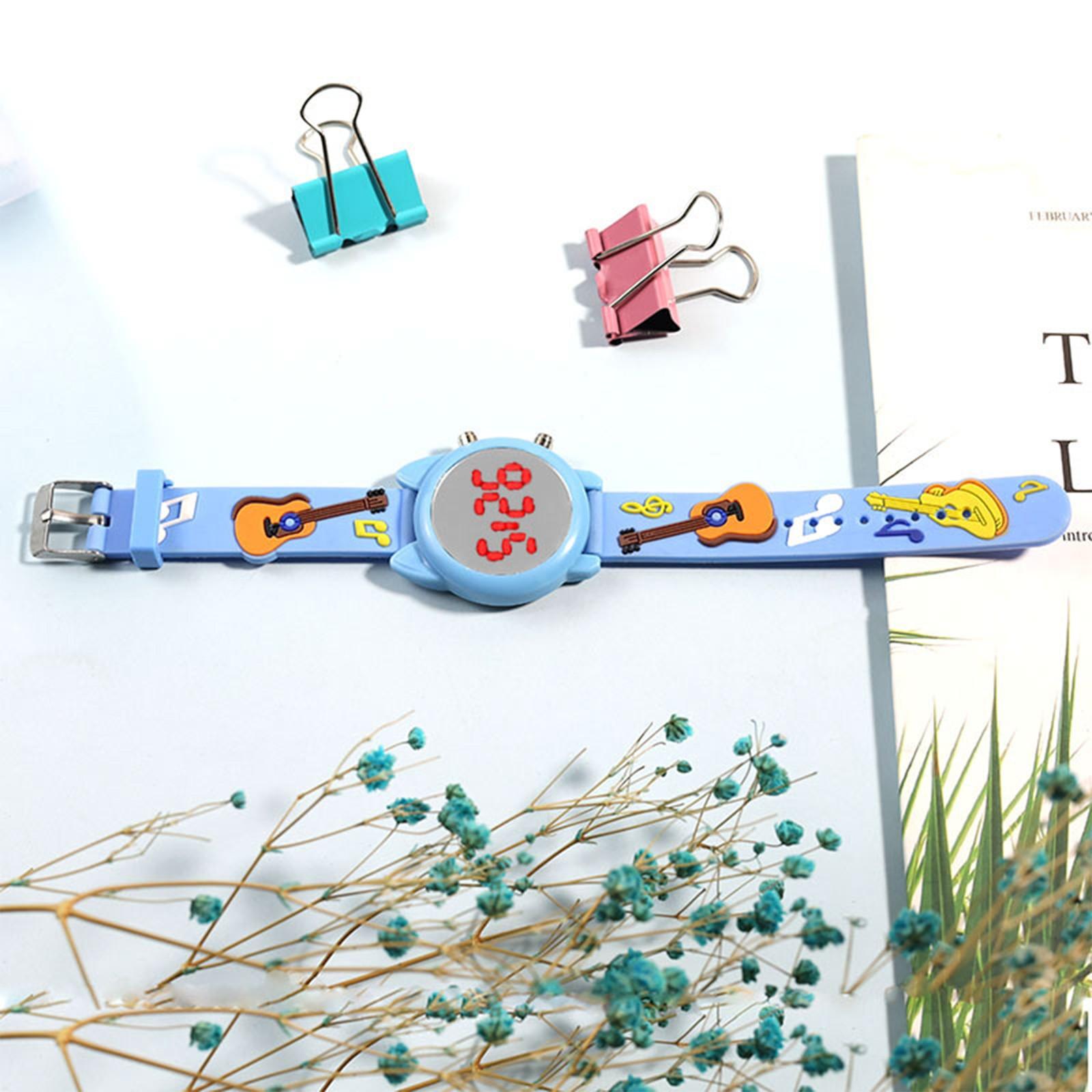 

Мячовые часы, подходящие для студентов, уличные электронные часы, цифровые детские часы, время отображения месяца One Size