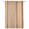 Cortinas Geométricas Abstratas com Listras Laranja para Quarto Sala Cortinas Cozinha Quarto Infantil Cortina de Janela Decoração de Casa