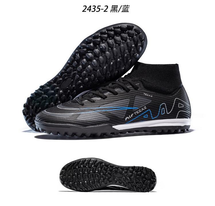 Zapatos de fútbol con tacos rotos juego infantil 2025 entrenamiento césped artificial estudiantes juventud tacos