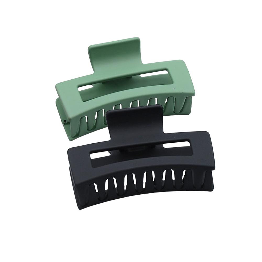 

2 шт., матовый пластиковый коготь для волос для женщин и девочек, заколка для волос на затылке, заколки в виде акулы, заколка для волос, заколки в виде краба, аксессуары для волос