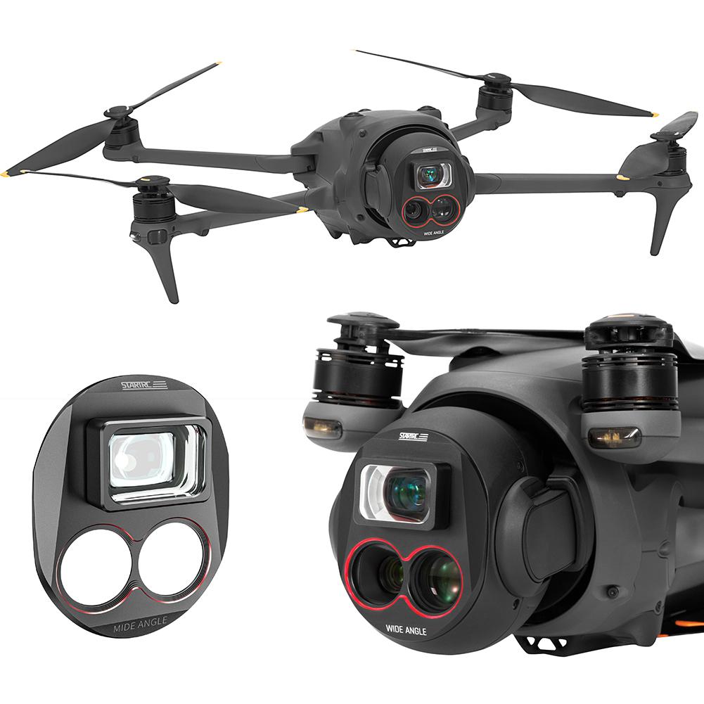 Lente de Ângulo de Visão Amplo Lente de Vidro Ótico HD Lente Grande Angular Faixa de Disparo de 110 Graus para Acessórios DJI Mavic 4 Pro