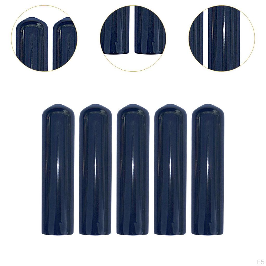 5 Pack of Billiard Cue Tip Protectors for Snooker