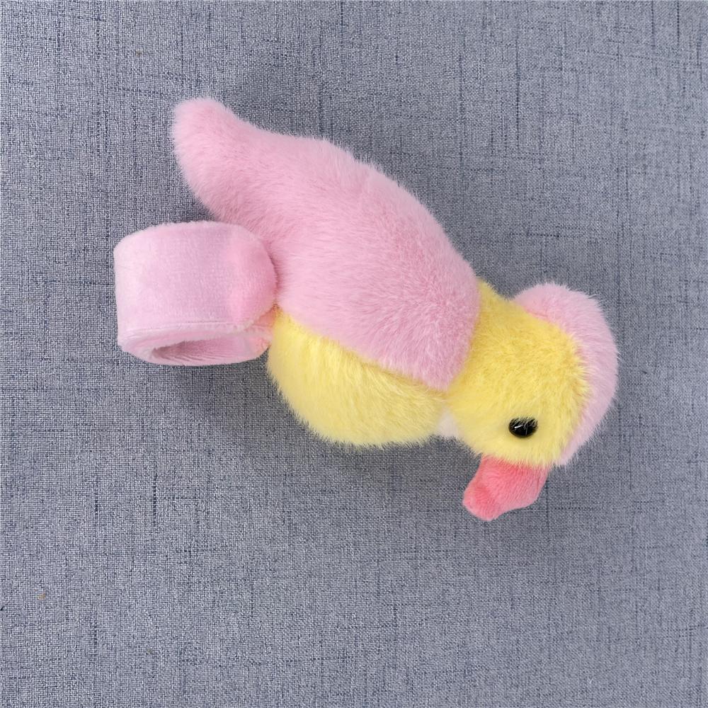 30 Stück, 4 Farben, Kleines 12 cm Handgelenk-Klatschen Plüschtier-Tier, Gefüllte Plüschpuppe
