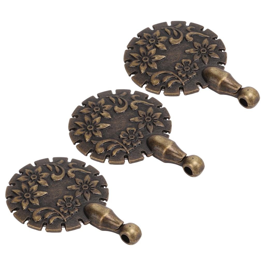 3Pcs Yarn Cutter Pendant Premium Metal Easy Operation Safe Exquisite Wide Application Thread Cutter