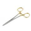 TC Head Orthodontic Forcep Gold Handle Anterior Teeth Bracket  Dental Instrument