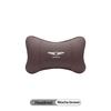 High-quality Leather Car Seat Headrest Memory Foam Comfort Pillow Auto Interior For Hyundai NLINE Genesis I30 I20 I10 Venue Getz PP18