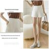 Women's High Waist Wide Leg Suit Shorts - Slimming, Versatile Casual Wear for All Seasons