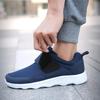 Lightweight Men's Sneakers with Middle-aged and Elderly People, Casual Breathable Mesh Comfy Trendy Anti-skid Shoes for Walking