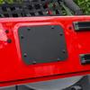 Reservewielhouder Verwijderaar Vulplaat Afdekking voor Jeep Wrangler JK 2007-2017 Achterklep Plug Rubber Metaal Auto Buitenkant Accessoires