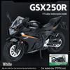 Kawasaki 1:12 Model de motocicleta din aliaj Ducati cu sunet pentru copii