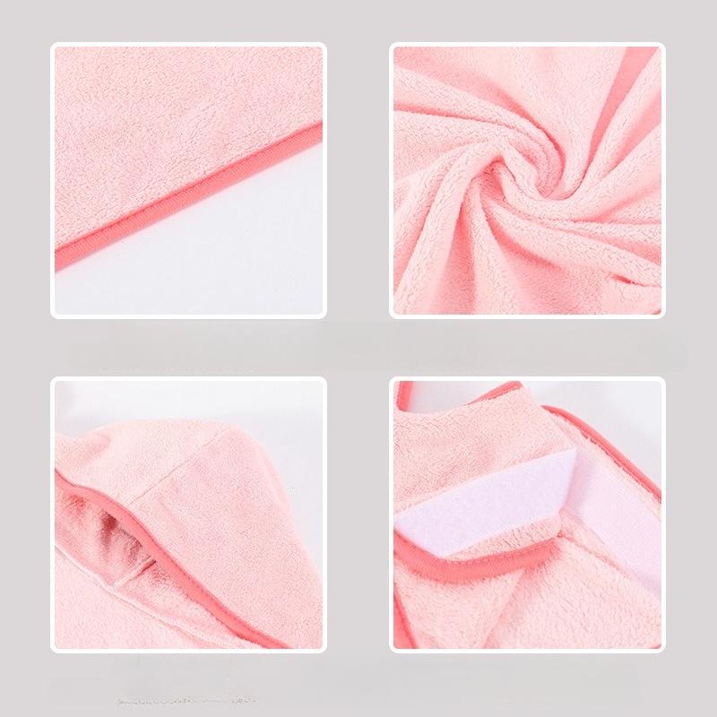 Dog Bathrobe, Quick Drying Super Absorbent Dog Robes for After Bath, Warm Keeping Dogs Towel, Dogs Bath Supplies