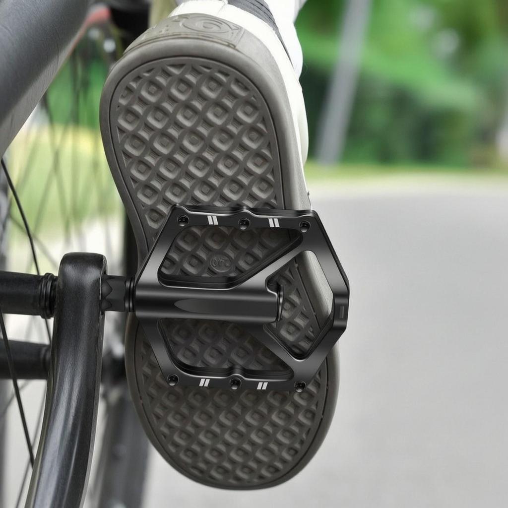 Aluminum Alloy Cycle Pedal Waterproof with Anti-Slip Pins Dustproof