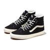 Vans Sk8 Cordura Sherpa Fleece Casual High-Top Skate Shoes Unisex Sneakers Black White VN0A4BVT1KP
