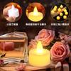 Tigwiss LED Candle 50 Christmas Healing Warm No Night Present Lights, Pieces, Decoration, Halloween, Light, Color, Unscented, Fire, Light, Sleep,