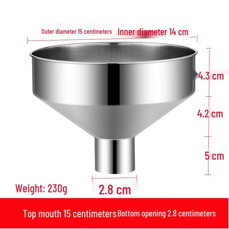 Stainless Steel Funnel Set