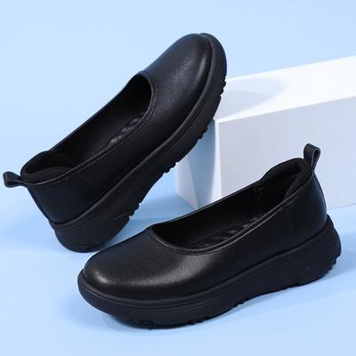 Shallow Mouth Simple Nurse Shoes Women's Soft Sole Comfortable Breathable Non-slip Not Tired Feet Versatile Work White Shoes Casual Women's Shoes