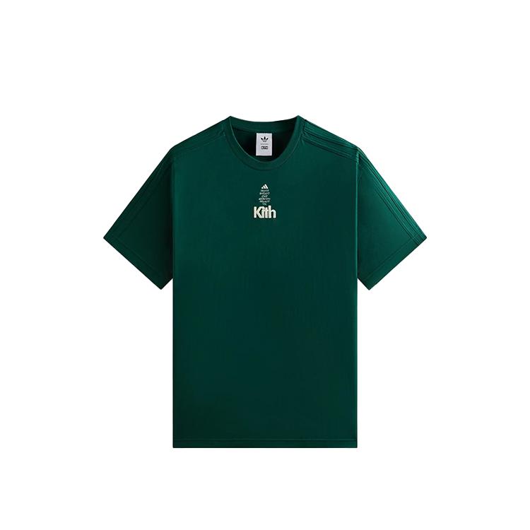 Kith For Adidas Football Short-Sleeve Tee Green Men Tops JX4130