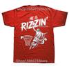 He Is Rizzin Funny Jesus Basketball Meme Graphic Tshirts Men Womens Fashion Casual Tshirt 100 Cotton Loose Oversized T Shirt