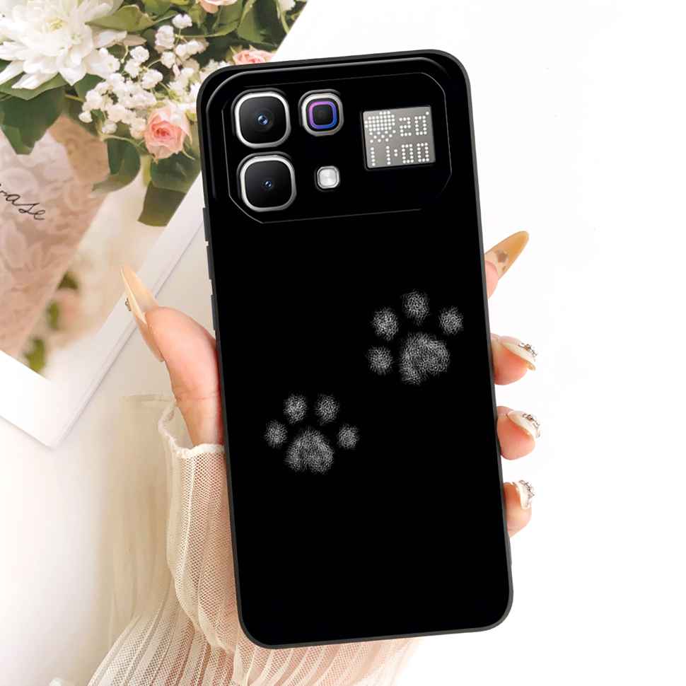 New For Infinix Note 60 Pro 5G X6878 Case Paint Cat Flowers Silicone Cover For Infinix Note 60 5G 6.78" X6879 Phone Cases Bumper