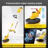 Electric Outdoor Courtyard Floor Scrubber: High-Power, Multi-Functional Cleaning Brush