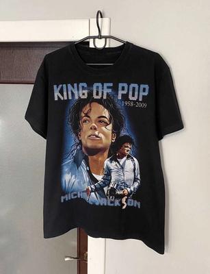 Michael Jackson Vintage Micheal Jackson King of Pop Memorial Tee