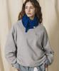 BETWEEN A AND B Raglan String Brushed Sweatshirt [Melange Gray]