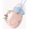 Infant Bottle Shape Teether Toy Soothing Sounds and Lullaby Machine for Early Education