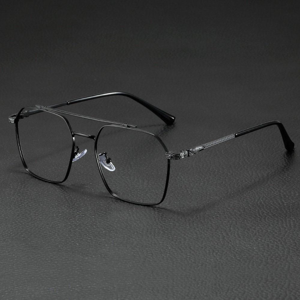 Comfortable Blue Ray Blocking Anti-Blue Light Glasses Eye Protection Ultralight Computer Goggles Metal Frame Eyewear Office