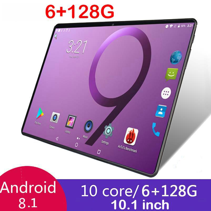 

10.1 дюймов 6ГБ-128 ГБ планшет 4G LTE Двойные SIM-планшеты ПК