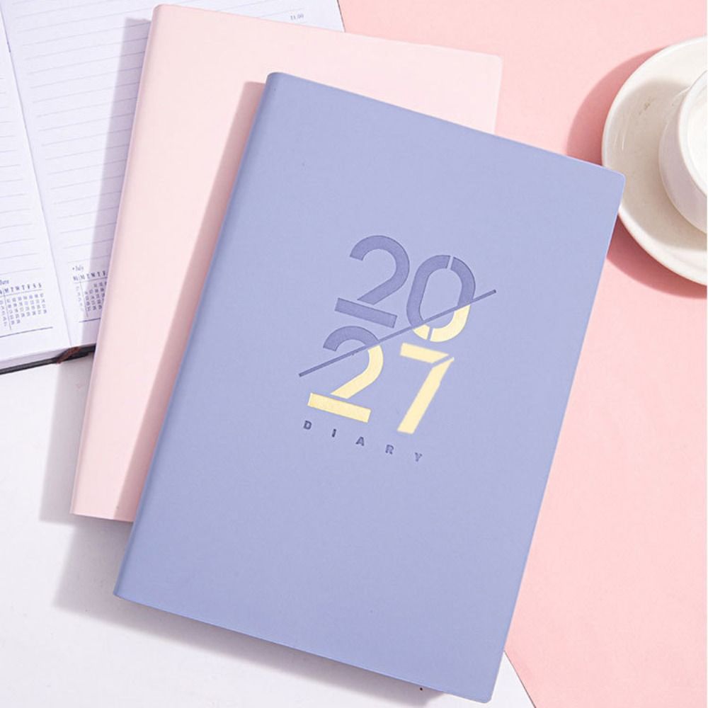 12 Months 2027 Schedule Planner Notepad Wear-resistant To-do List Notebook Travel
