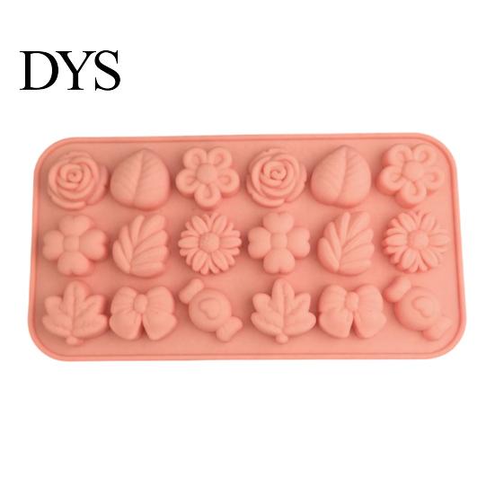 Silicone Molds for Homemade Chocolate DIY Pumpkin Leaf Maple Flower Mold, Candy Jelly Pudding Cake Durable Desserts Soap Candle Tray, Non Stick