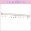 Kitchen Wall Mounting Rack With Space Aluminum Hooks For Utensils And Cookware Storage
