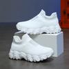 Platform Children High Top Sock Shoes Knit Breathable Boys Slip On Sneaker Casual Sports Lightweight Tennis Shoes for Boy Girls