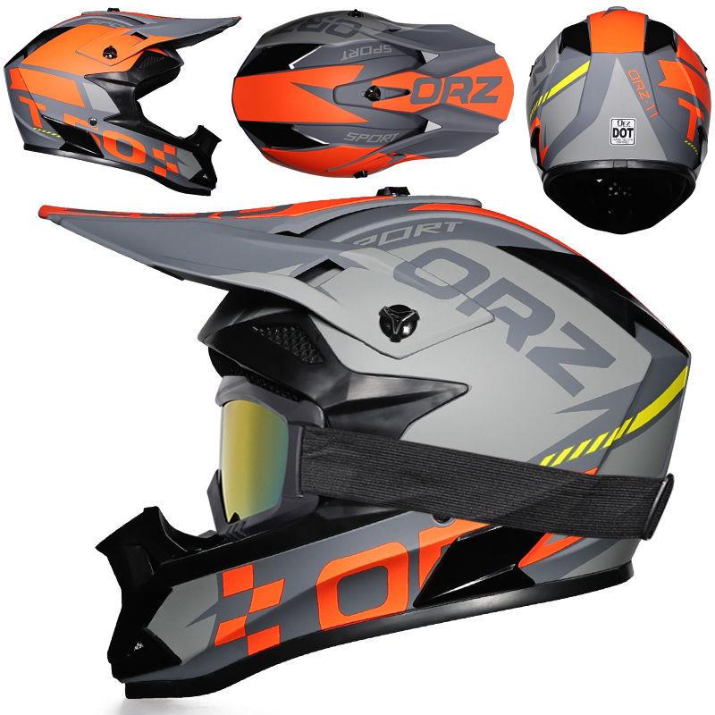 Off-road Motorcycle Helmet Men and Women Universal Kart Rickshaw Four Seasons Mountain Bike Speed Downhill Hood