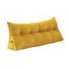 Headboard Triangular Pillow Back Support Headboard Cushion with Side Pocket Daybed Bolster Cushion with Removable Cover