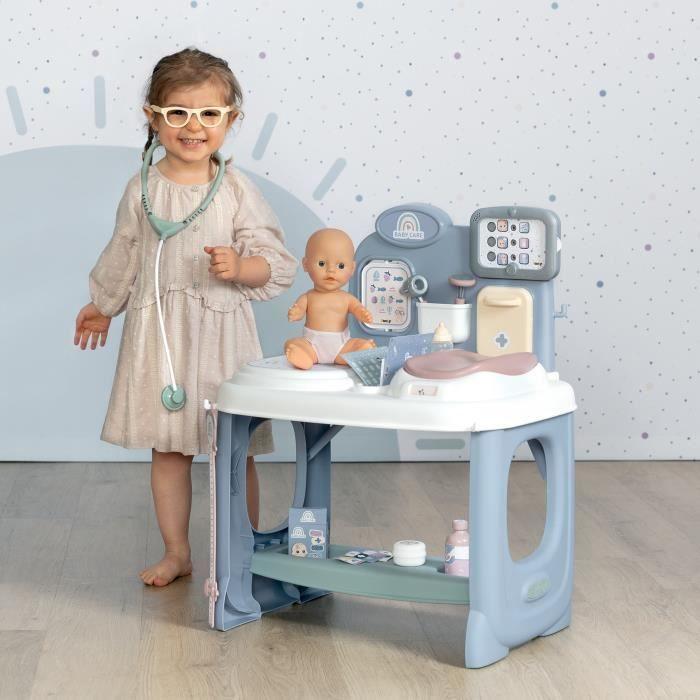 Jouet - smoby - baby care - centre de soins - mixte - 3 ans - blanc