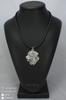 Tosa Inu, Tosa-Ken, Japanese Mastiff - Necklace with dog, silver-plated pendant for dog fan, unique jewelry by Art-Dog brand