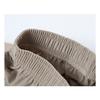 Mutterhose Sommer Cropped Hose Hohe Taille Gerades Bein Mittelalterliche und Ältere Damen Hose Locker Eisseide Hose