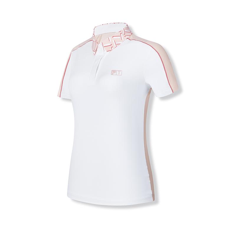 New FILA Polo Shirts Women's Peach Ice Cream Powders A11W425122FPK