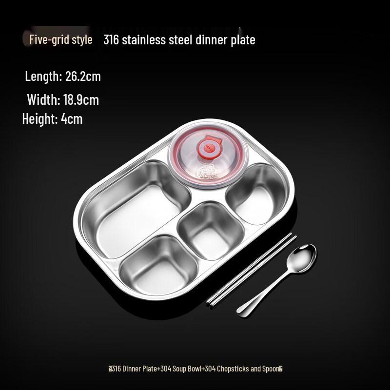 ZISIZ Adult Dinner Plate