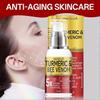 Anti-Aging Facial Serum with Vitamin C, Retinol, Hyaluronic Acid & Collagen - Brightening, Moisturizing & Wrinkle-Reducing with Bee Venom & Turmeric