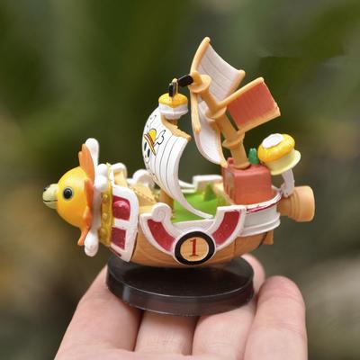 One Piece Figur Luffy THOUSAND SUNNY Going Merry Zusammenbau Boot Modell Piratenschiff Dekoration Jungen Spielzeug Kinder Geburtstagsgeschenk
