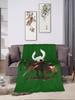 Hollow Knight The Knight Anime Plush Blanket for Kids  Soft Warm Flannel Throw for Sofa Couch Bed