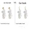 Summer 2025 Shell Tassel Earrings: Island Resort Style for Women