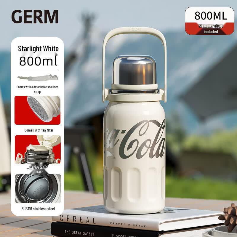 Germ Rhythm 800ml Insulated Sports Water Bottle