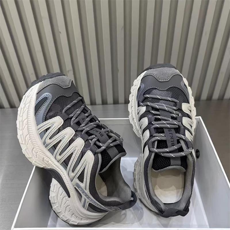 Versatile Women s Shoes, Breathable Sports Shoes 35 серый
