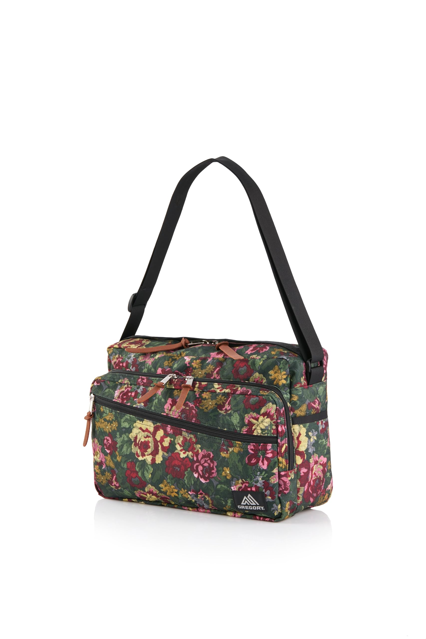

Gregory Utility Shoulder Bag, Large Capacity, Lightweight, with Back Pocket and Garden Tapestry Design