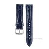 Leather Calfskin Strap 16mm 18mm 20mm 22mm Slub Pattern Watchband for Women Men Sport Watchband 12 14 19 21 24mm Universal Belt