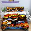 Shadow Hedgehog Artwork Print 3Pcs Bedding Setduvet Cover With 2 Bedropillowcase Home Birthday Gift