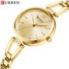 CURREN Women Watch Brand Luxury Casual Lady Girl Wristwatch Elegant Stainless Steel Bracelet Original Female Clock Clear 9092